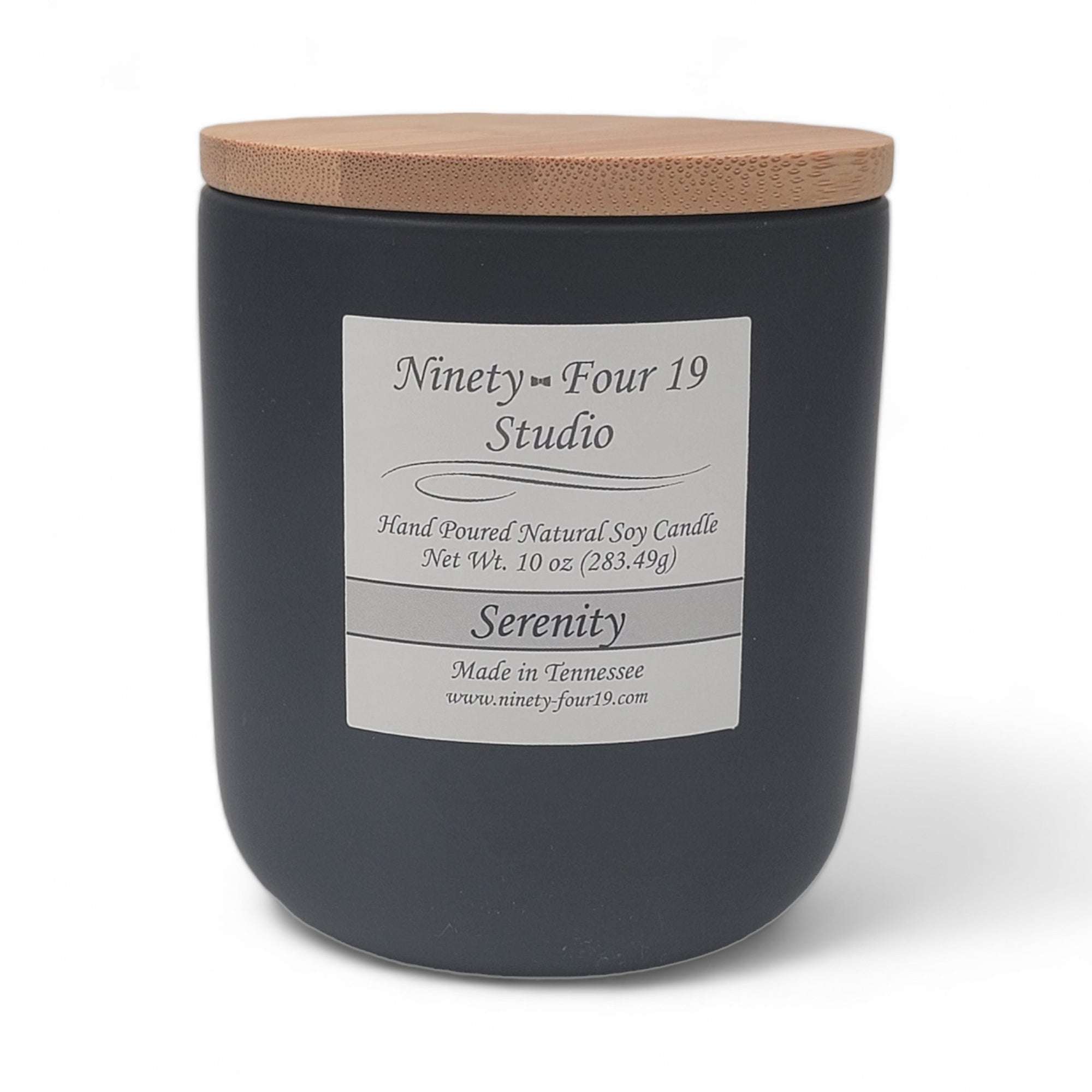 Natural soy wax candle - 10 oz ceramic container