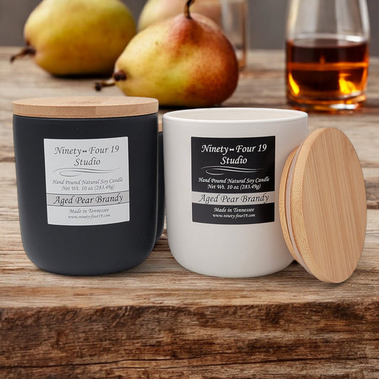 Scented natural soy wax candles - 10 oz ceramic containers