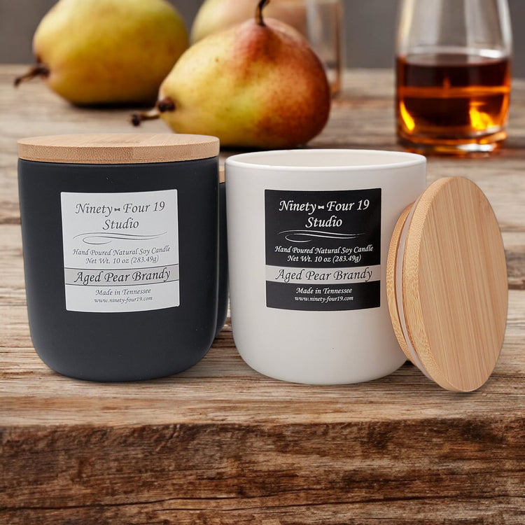 Scented natural soy wax candles - 10 oz ceramic containers