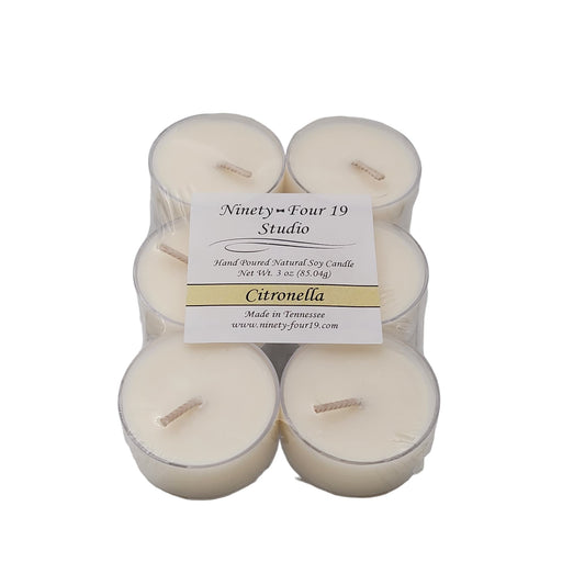 Citronella - 3 oz (6 pack Tealights)