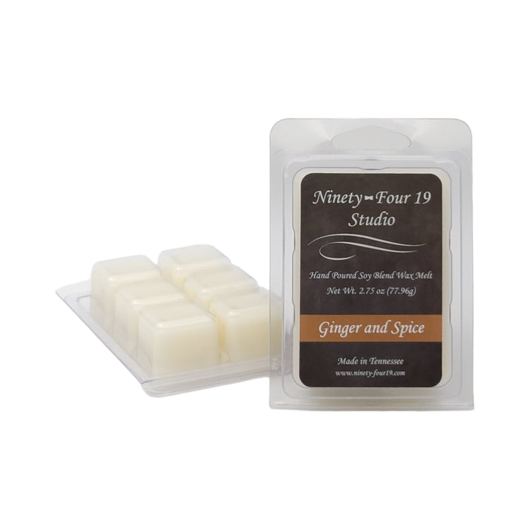 Natural soy blend wax melt - Ginger and Spice fragrance