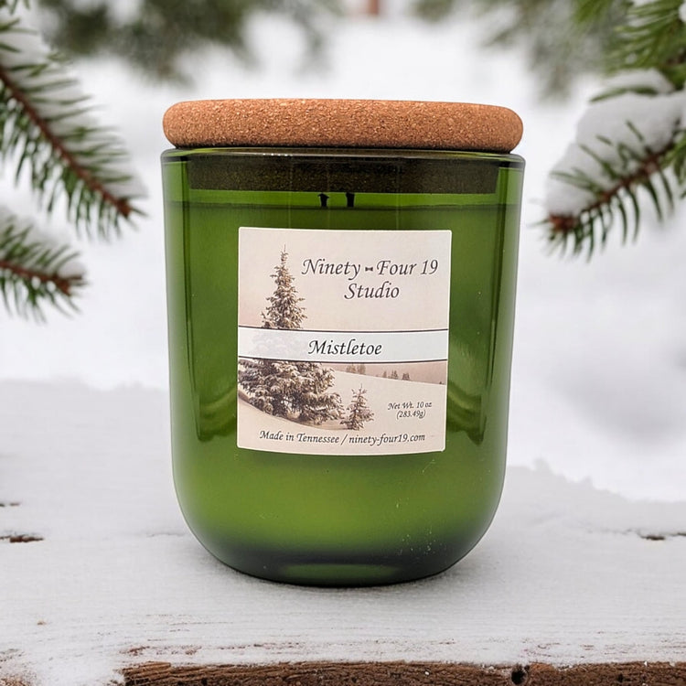 scented natural soy wax candle - sonoma glass container