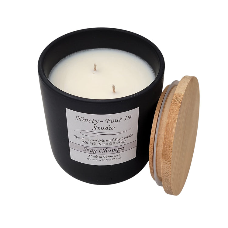 scented natural soy wax candle - 10 oz nordic ceramic container